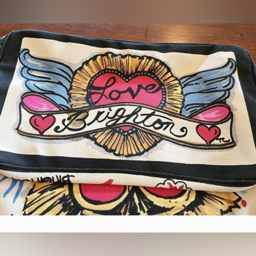 Brighton Queen Of Love Promotional Tote Bag NWT Tom Clancy #P-1 - Picture 6 of 8